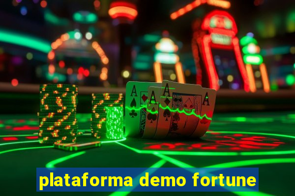 plataforma demo fortune